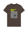 Chocolate Bontempi Love Organ Green & Black Graphic Mens T-Shirt
