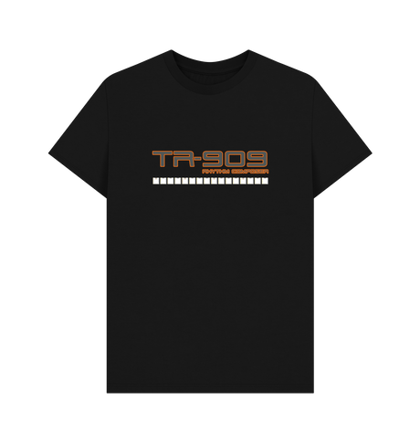 Black Printed T-shirt Front