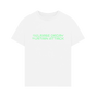 White Printed T-shirt Front