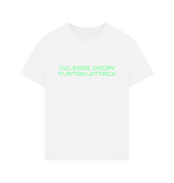 White Printed T-shirt Front