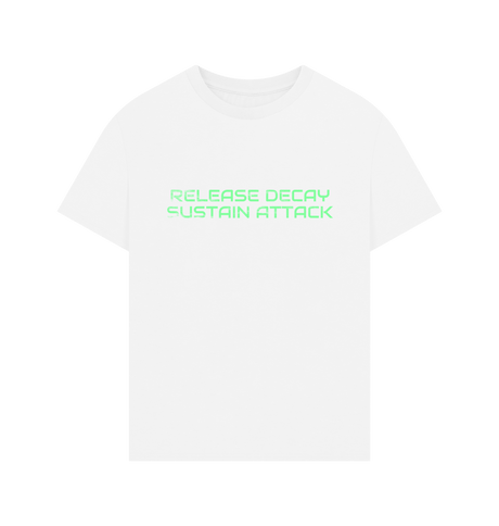 White Printed T-shirt Front