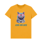 Mustard \"Cool For Cats\" Graphic Mens T-Shirt