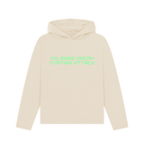 Oat Printed Hoody Front