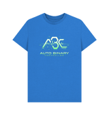 Bright Blue Printed T-shirt Front