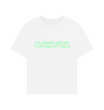 White Printed T-shirt Front