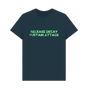 Denim Blue Printed T-shirt Front