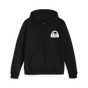 Black Zip hoody Front