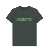 Dark Grey Printed T-shirt Front