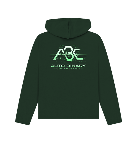 Evergreen Printed Hoody Back