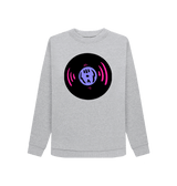 Light Heather Printed Sweater Front