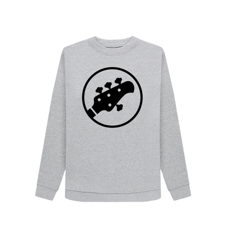 Light Heather Printed Sweater Front