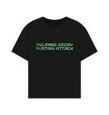 Black Printed T-shirt Front