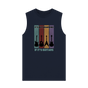 Navy Blue \"It's Not Hoarding If It's Guitars\" Mens Vest