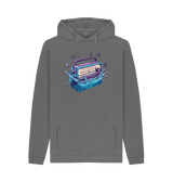 Slate Grey Printed Hoody Front
