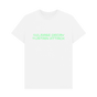 White Printed T-shirt Front