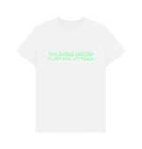 White Printed T-shirt Front