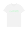White Printed T-shirt Front