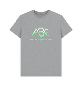 Athletic Grey Printed T-shirt Front