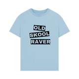 Milky Blue Printed T-shirt Front