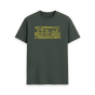 Dark Grey Printed T-shirt Front
