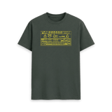 Dark Grey Printed T-shirt Front