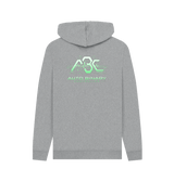 Light Heather Printed Hoody Back