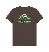 Chocolate Printed T-shirt Back