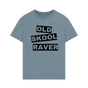 Stone Blue Printed T-shirt Front