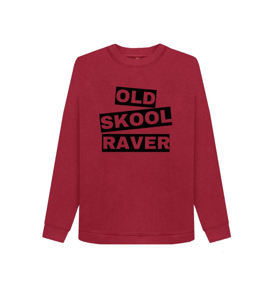 Cherry Women's \"Old Skool Raver\" Sweatshirt