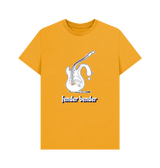 Mustard \"Fender Bender\" Liquid Stratocaster T-Shirt