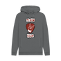 Slate Grey \"Pluck Yeah\" Graphic Mens Guitar Rock Hoodie