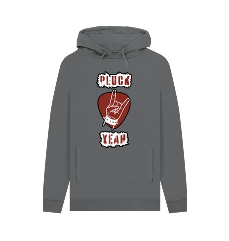 Slate Grey Printed Hoody Front