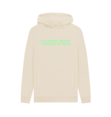 Oat Printed Hoody Front
