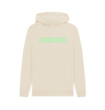 Oat Printed Hoody Front