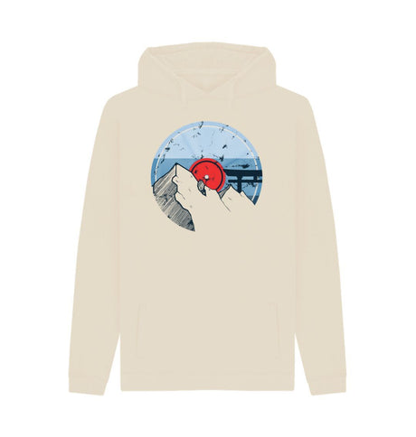 Oat Mens Vinyl Record Mountain Hoodie