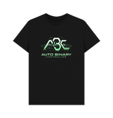 Black Printed T-shirt Front