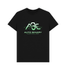 Black Printed T-shirt Front
