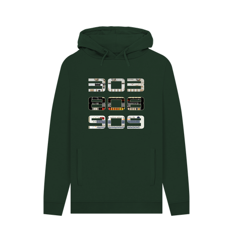 Evergreen Printed Hoody Front