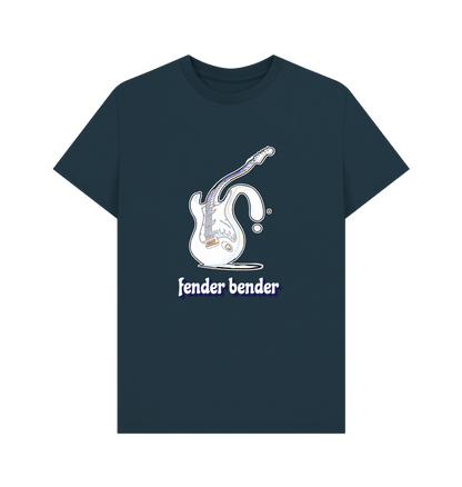 Denim Blue \"Fender Bender\" Liquid Stratocaster T-Shirt