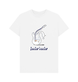 White \"Fender Bender\" Liquid Stratocaster T-Shirt