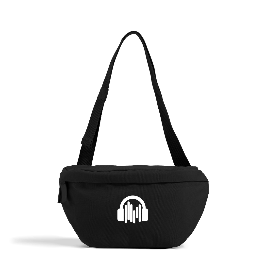 Black Sound Shirts Logo Cross Body Bag