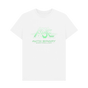 White Printed T-shirt Front