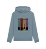 Stone Blue \"It's Not Hoarding If It's Guitars\" Womens Pullover Hoodie