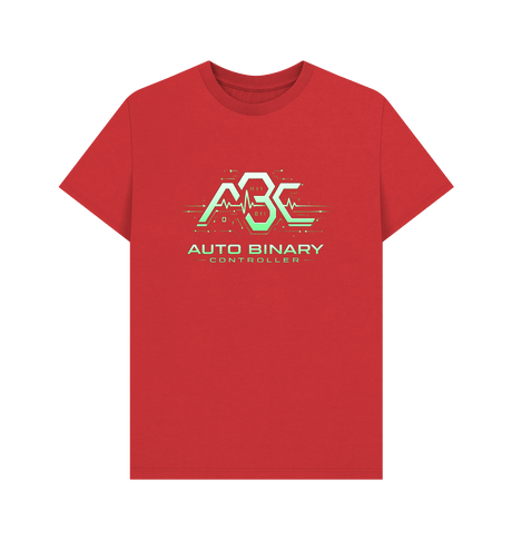 Red Printed T-shirt Front