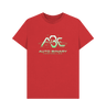 Red Printed T-shirt Front