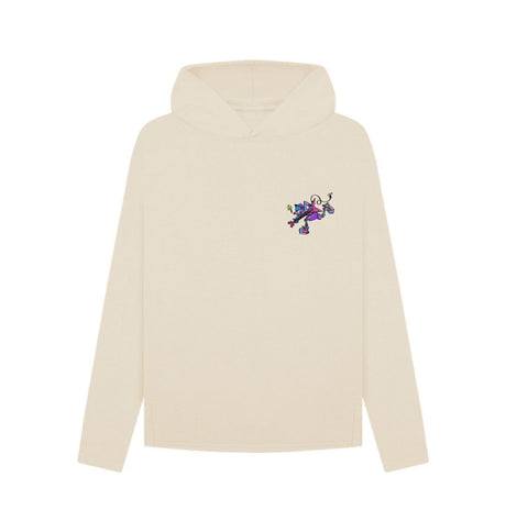 Oat Womens Cartoon Character Flying V hoodie