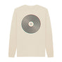 Oat Mens Vinyl Record Outline Sweatshirt