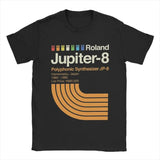 Roland Jupiter 8 Synth Retro Graphic T-Shirt