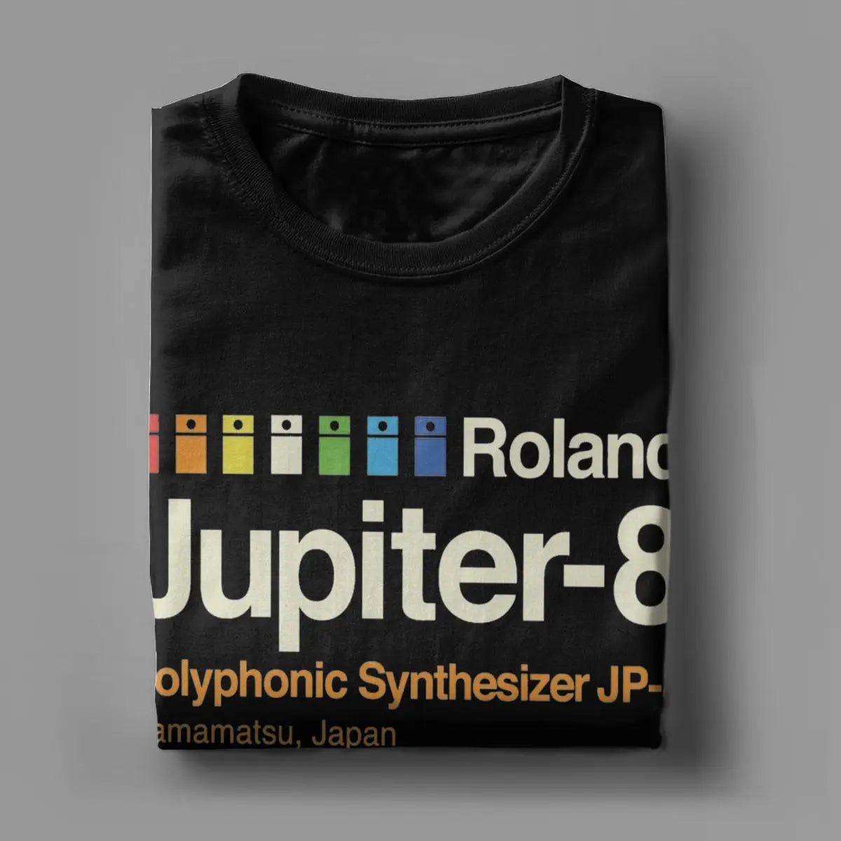 Roland Jupiter 8 Synth Retro Graphic T-Shirt