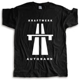 Kraftwerk Autobahn Mens T-Shirt with White Print